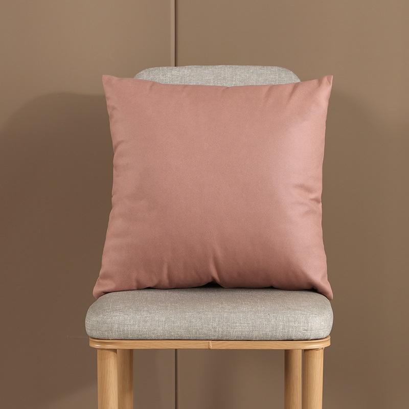 MLADEN Cotton Pillow Case Solid Color Pillow Case Soft Decor Pillow