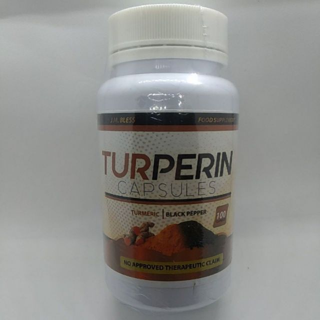 TURPERIN CAPSULES 400MG/CAP 100 CAPS | Shopee Philippines