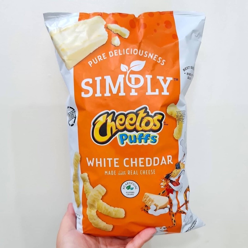 SIMPLY CHEETOS PUFFS - WHITE CHEDDAR 226.8g | Shopee Philippines