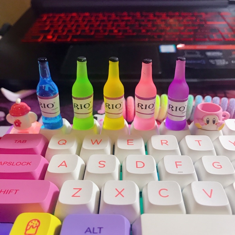 New model drink keycaps - through led keycaps to decorate gaming ...