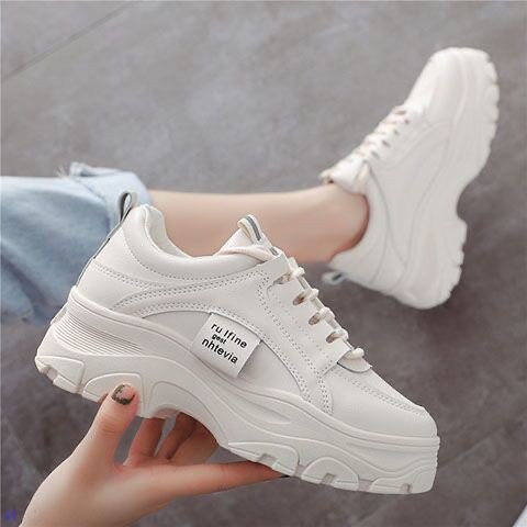 Korean high clearance cut shoes