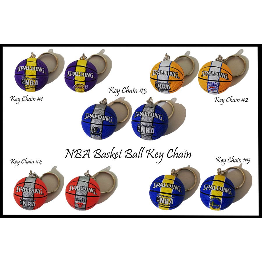 Little Grey NBA Team KeyChain Ball | Shopee Philippines
