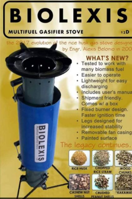 Biolexis multifuel gassifier stove | Shopee Philippines