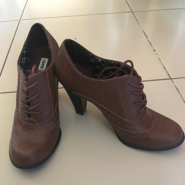 Women's no heel on sale oxfords