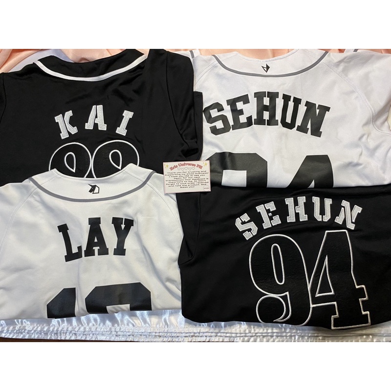 EXO Official Planet Baseball Jersey Korea and Japan | Shopee Philippines