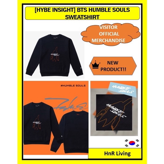 HYBE INSIGHT] BTS HUMBLE SOULS SWEATSHIRT OFFICIAL VISITOR