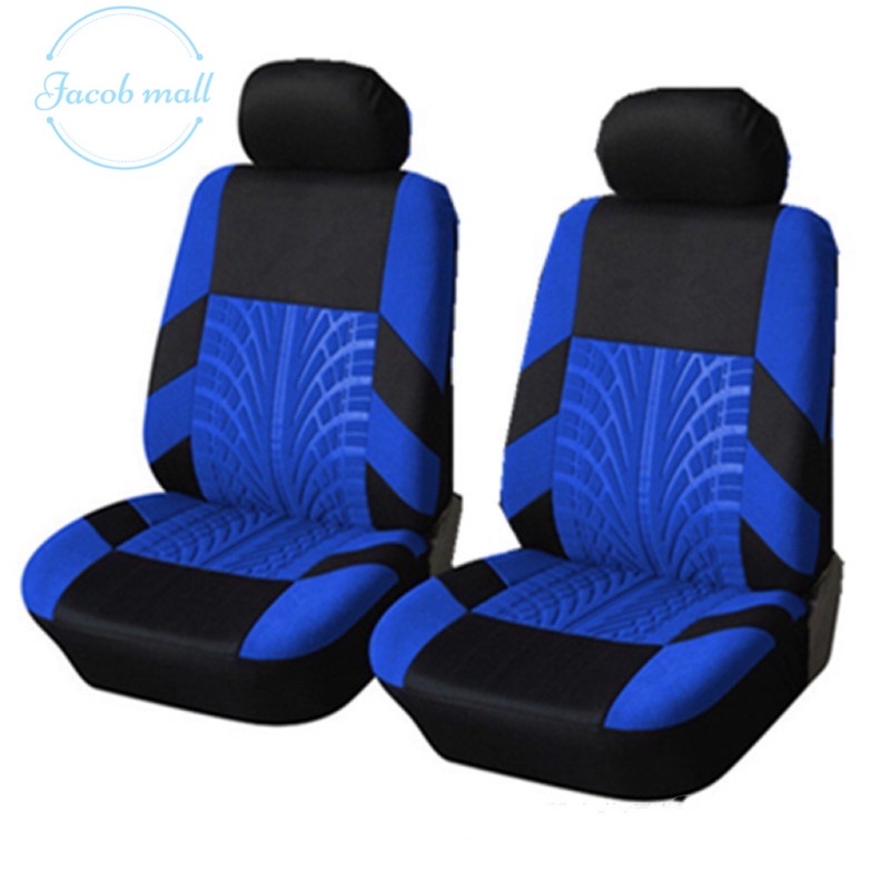 Jacob 2 seats 4pcs Car Seat Covers Full Set Car Seat Protector Universal Fit Most Cars Tire Pattern Shopee Philippines