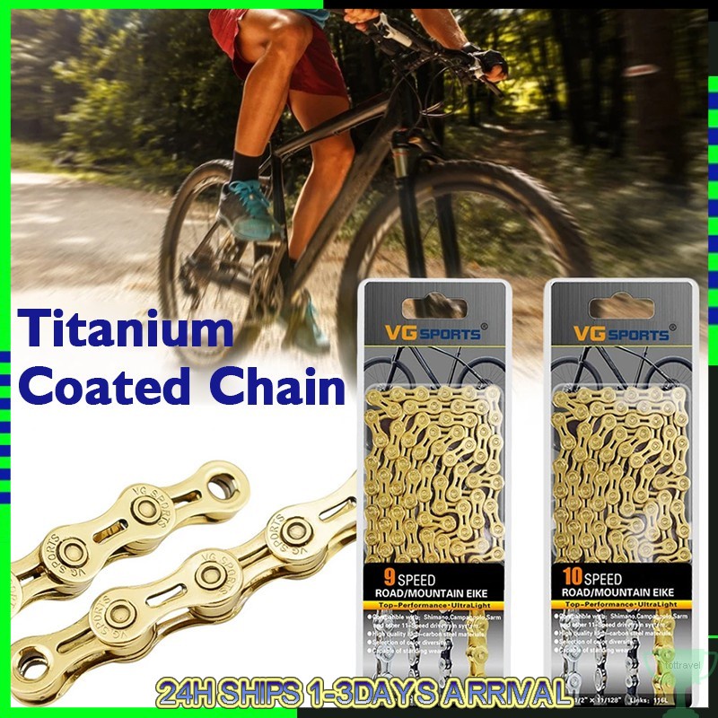 Hollow Bike Chain Mountain Bike Chain VG Sports 8/9/10 Speed Highway