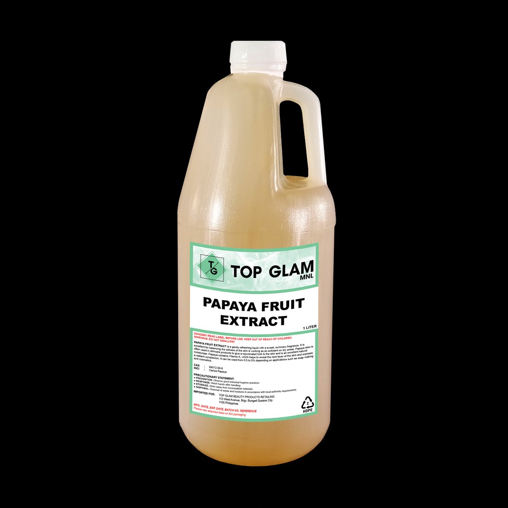 Papaya Fruit Extract Cosmetic Use (1 Liter) Shopee Philippines
