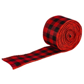 1 Roll 5 Yards Christmas Theme Wrapping Ribbon Anti-wrinkle