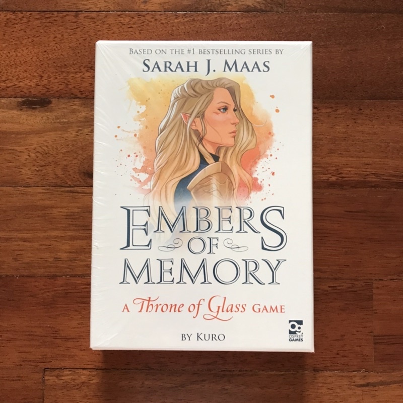 EMBERS OF MEMORY A THRONE OF GLASS GAME Kuro, Sarah J. Maas {GAME
