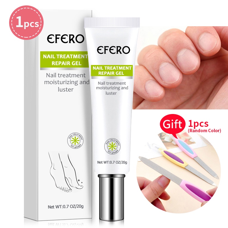 EFERO Fungal Nail Serum Repair Essence Foot Nail Fungus Removal Gel