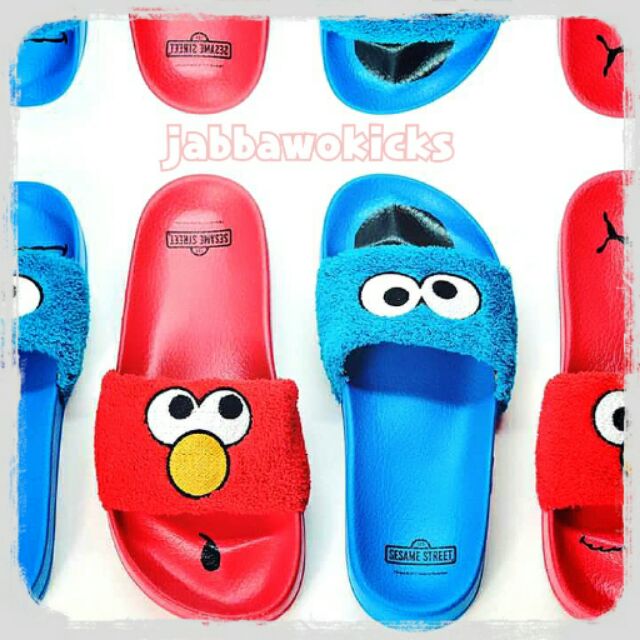 Puma x best sale sesame street slides