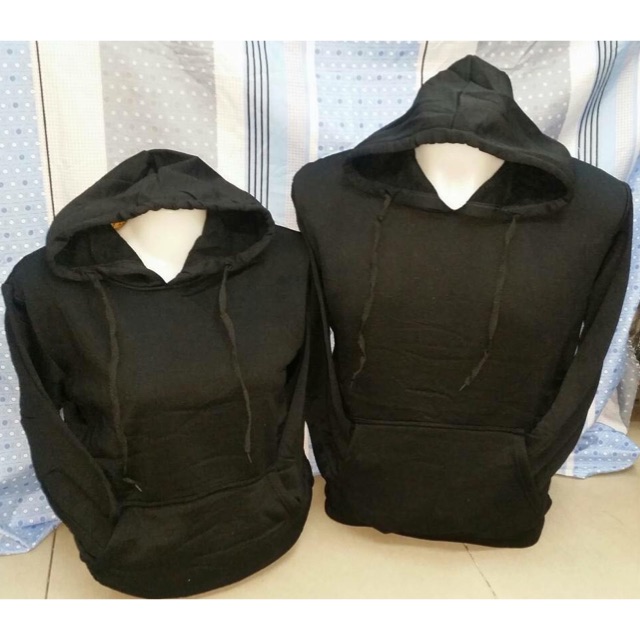 Black hoodie online shopee