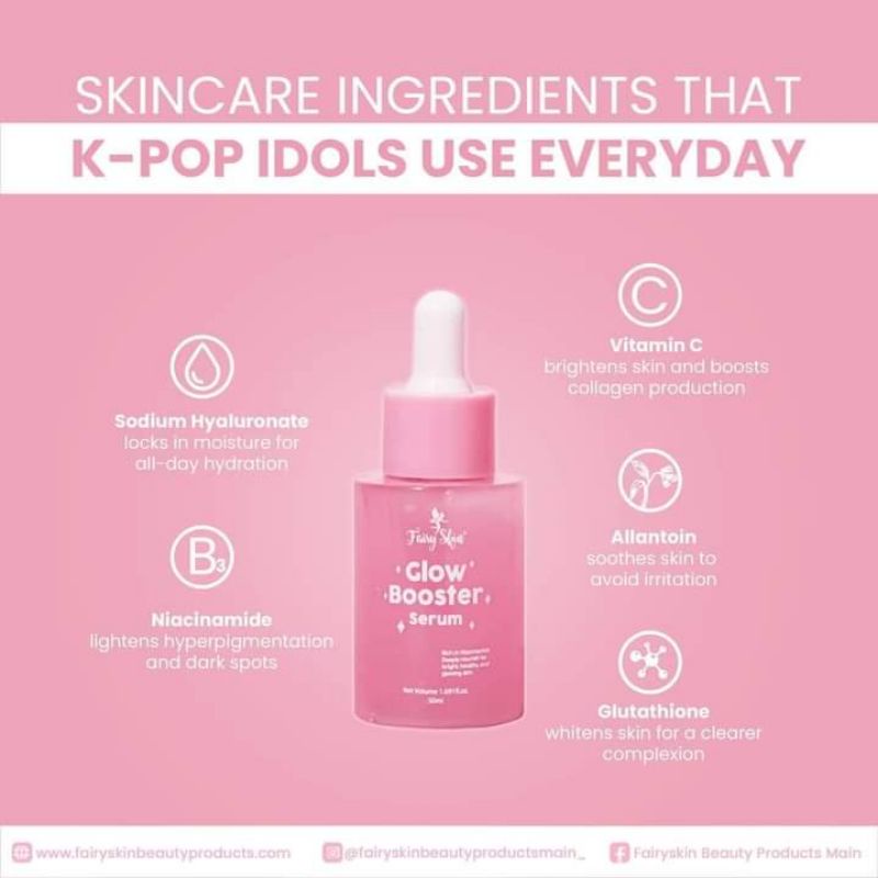Fairy Skin Glow Booster Serum Shopee Philippines