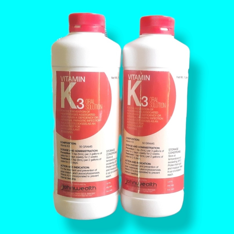 VITAMIN K3 Oral Solution 1Liter Shopee Philippines