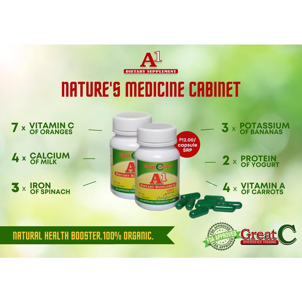 A1 Dietary Supplement Shopee Philippines