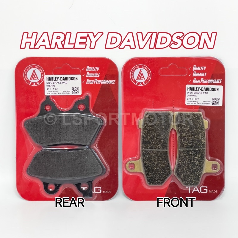 HARLEY DAVIDSON DISC BRAKE PAD (FRONT/REAR) CALIPER BRAKE PAD LINING