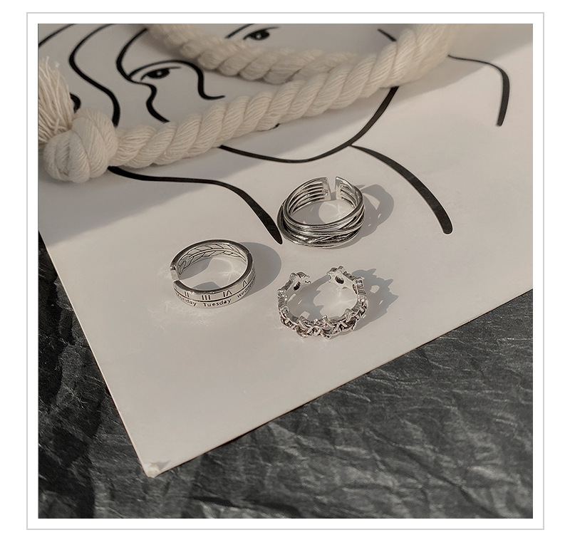 3 pcs Rings hiphop men and women Shopee Philippines
