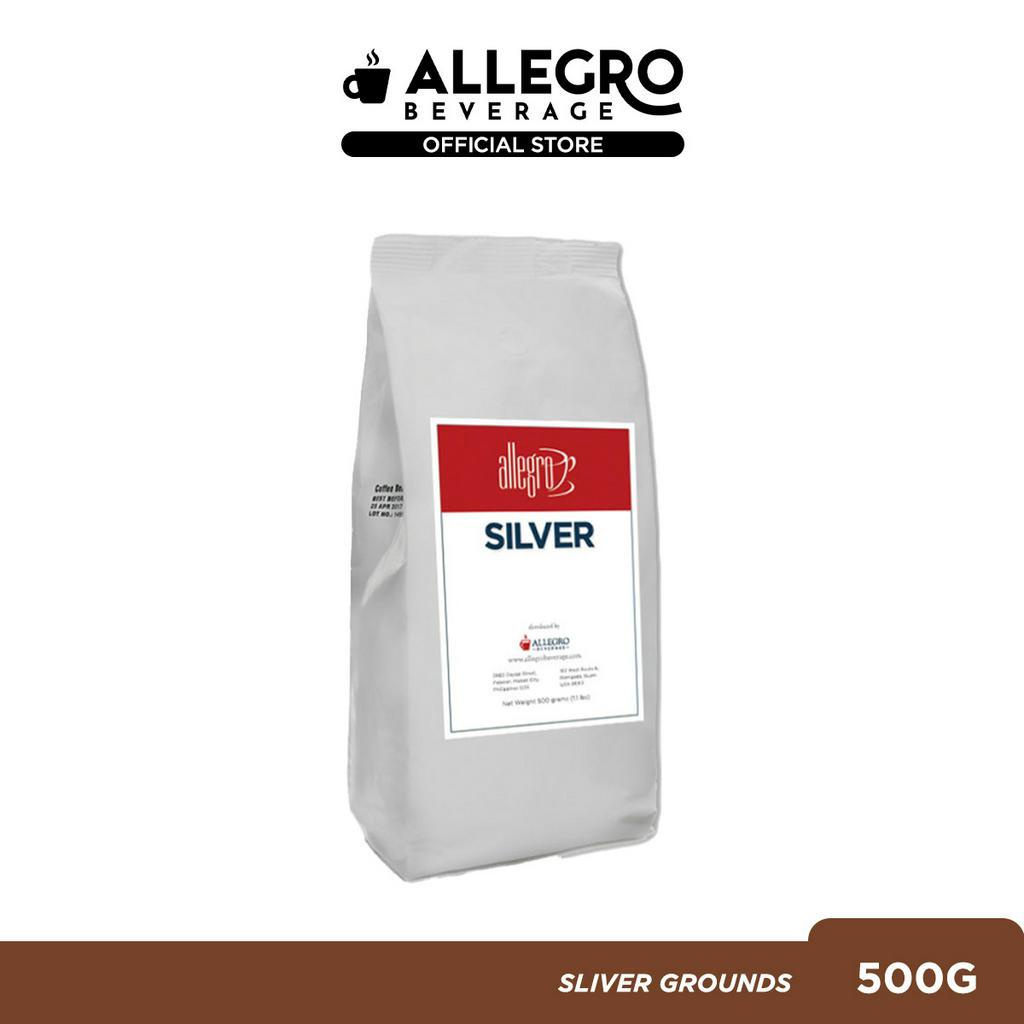 ALLEGRO Allegro Silver Coffee Grounds 500G Shopee Philippines
