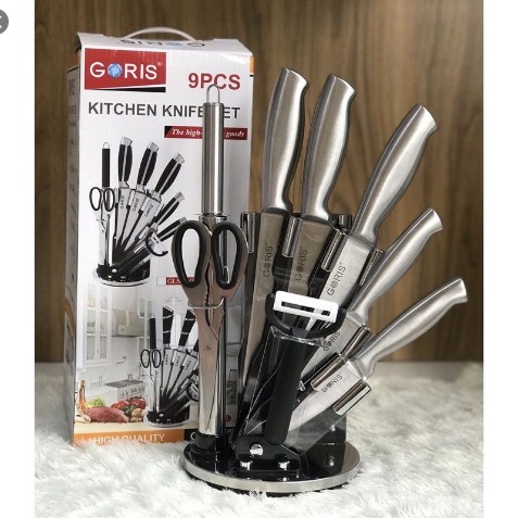 Kitchen Knives Stand Peeler Scissors