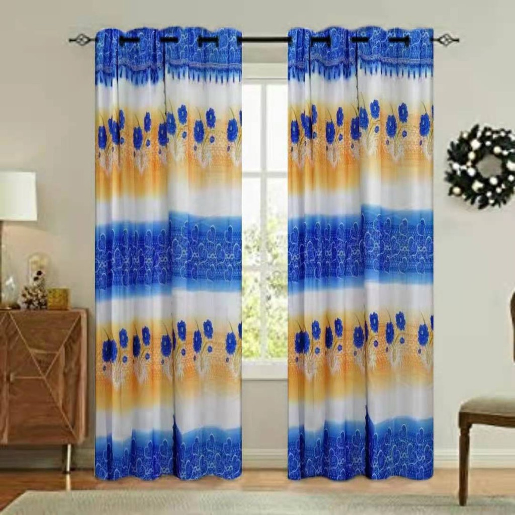 Sheering Stylish Simple Curtain Without Ring For Window Door Modern ...