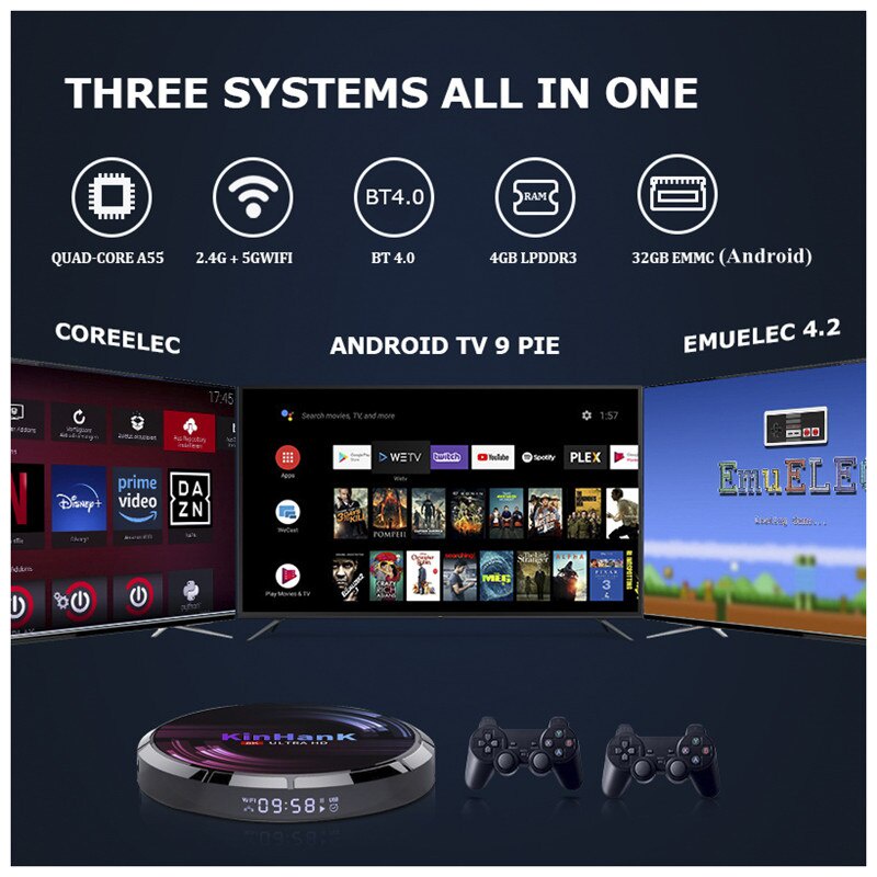 Super Console X Max WiFi 4K HD TV Video Game Box Player 50000+ Games ...