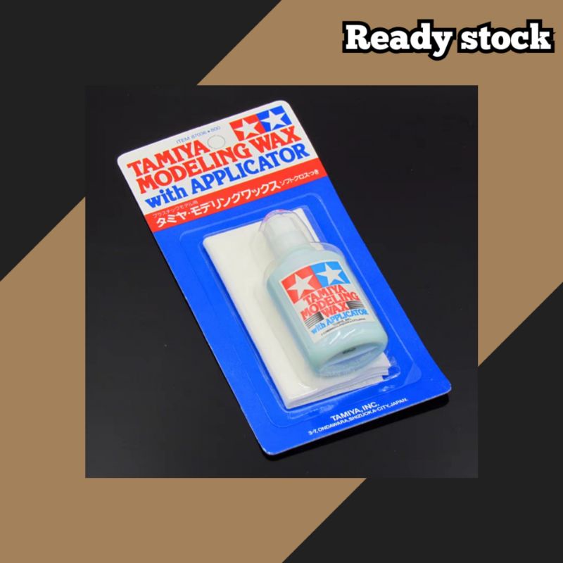 Tamiya Modeling Wax With Applicator 52g Model Kit Tool Polish Shopee