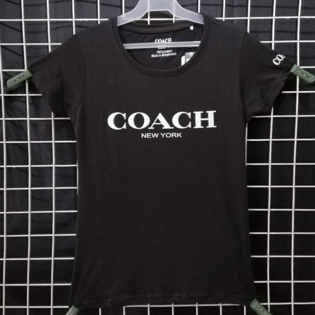 Women's Coach T-Shirt | Shopee Philippines