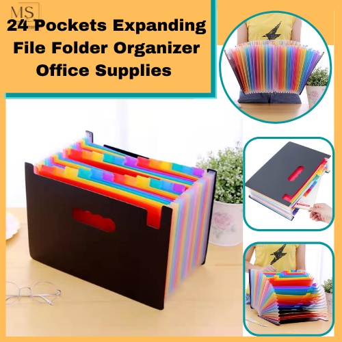 Expanding File Folders, Alphabetical Expandable Accordion Document Bill