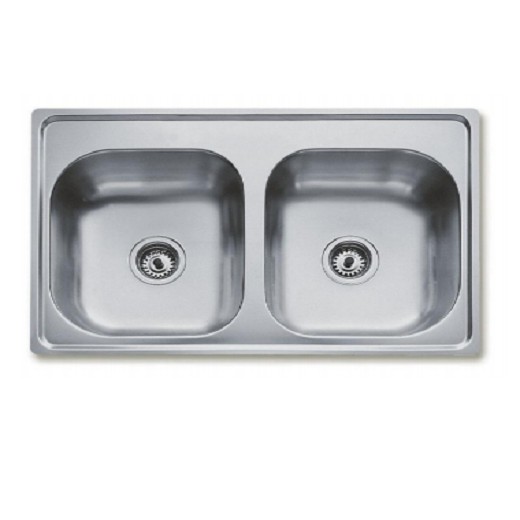 TEKA America Stainless Steel Inset 2 Bowl Kitchen Sink by Kuysen ...