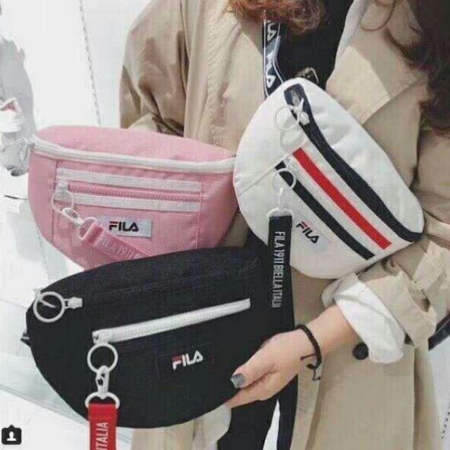 Fila waist best sale bag korea