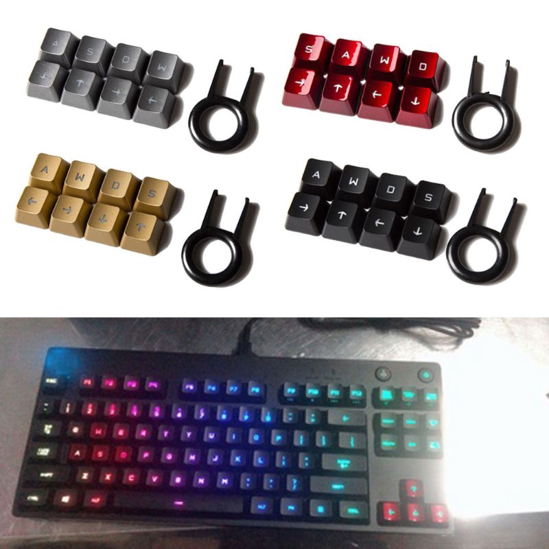 Bang♥ WASD Arrow Backlit Keycaps for logitech G910 G810 G310 Mechanical ...