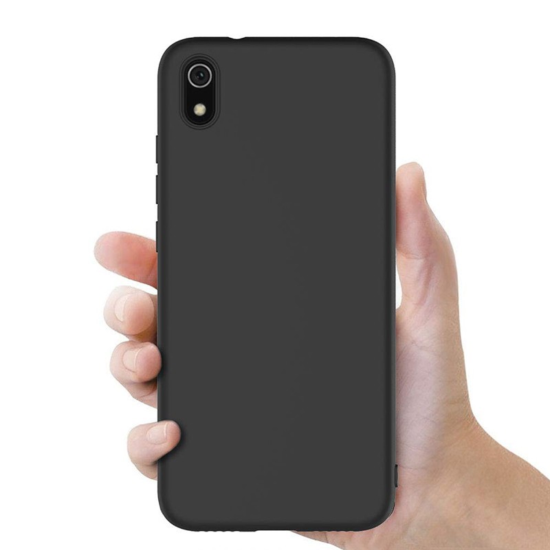 Xiaomi Redmi 7a 7 6 6a 5 Plus Case Matte Black Silicone Soft Tpu Cover Phone Casing Shopee 7161