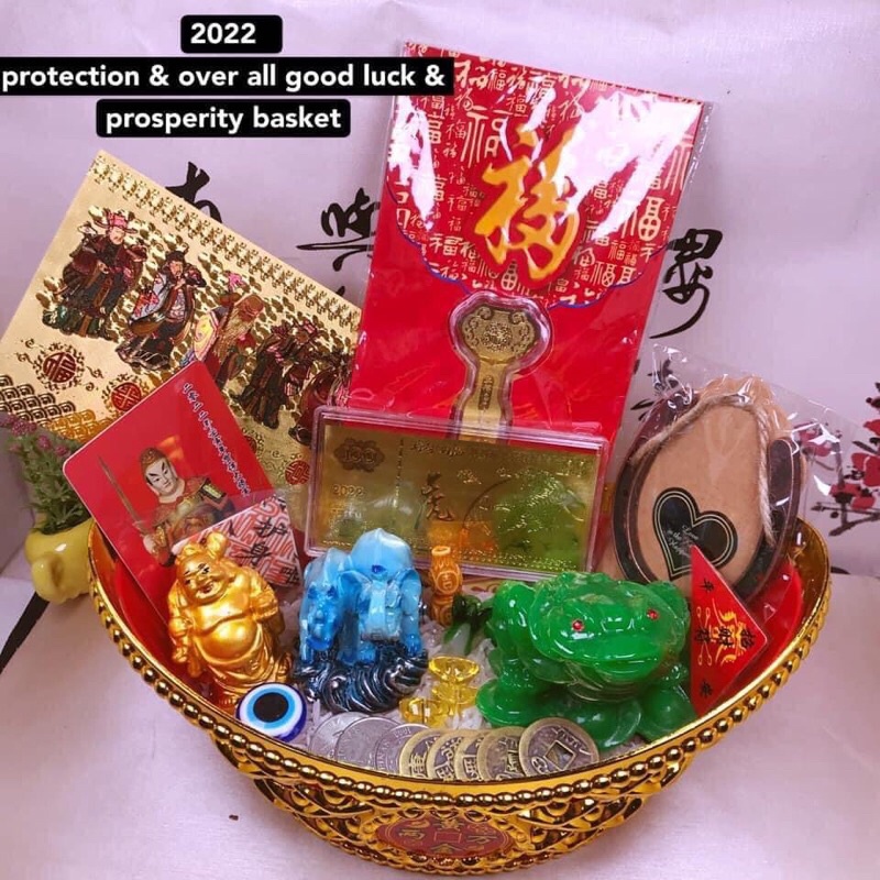 2022 protection & over all good luck & prosperity basket Shopee Philippines
