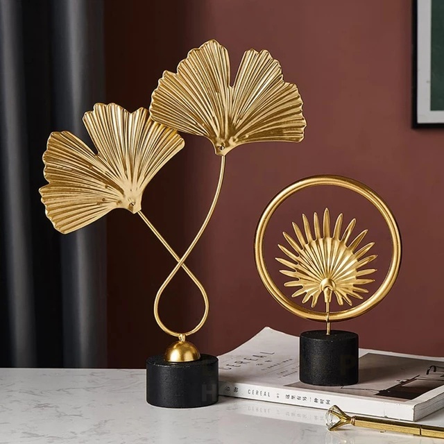Ginkgo gold leaf decoration main image 1