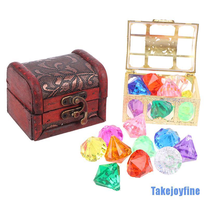 Treasure Chest MARFOREVER Extra Large Diving Gems , 60 MM Extra Big Pool Toys