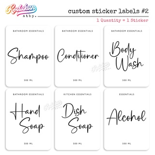 Waterproof Labels Sticker Paper Customised Stickers Fragile Label Printer  Paper Label Hand Sanitizer Clear Printable Sticker Paper Safety Labels -  China Label and Label Print price
