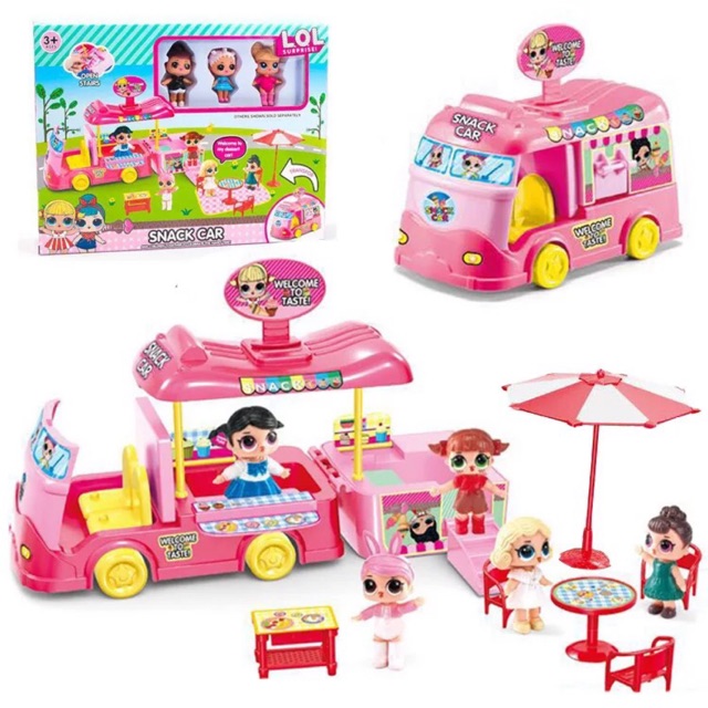 Lol surprise doll outlet picnic car playset