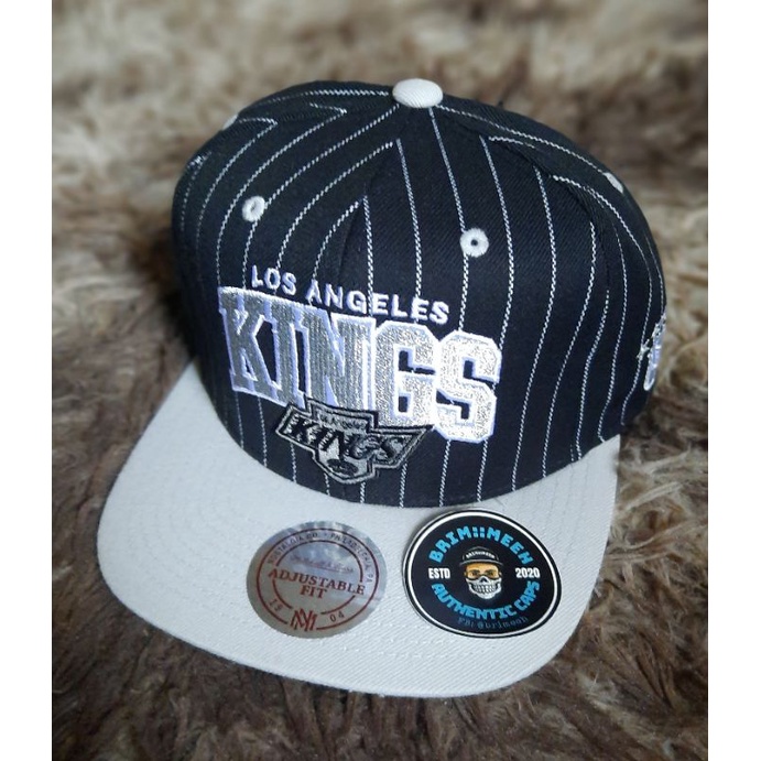 Mitchell & Ness NHL Los Angeles Kings Retro Lock Up Snapback Hat