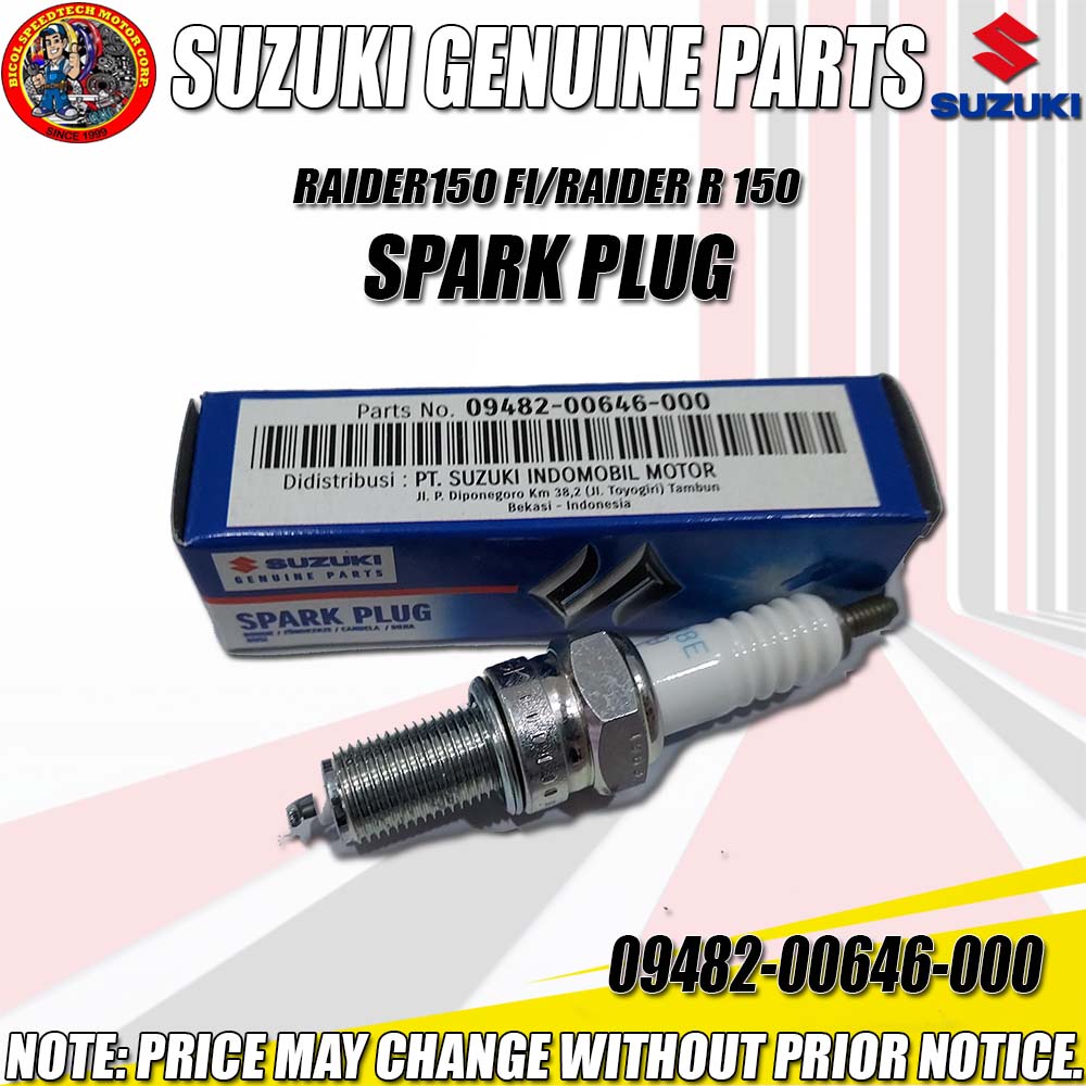 RAIDER150 FI/RAIDER R 150 SPARK PLUG (SGP) (Genuine 0948200646000