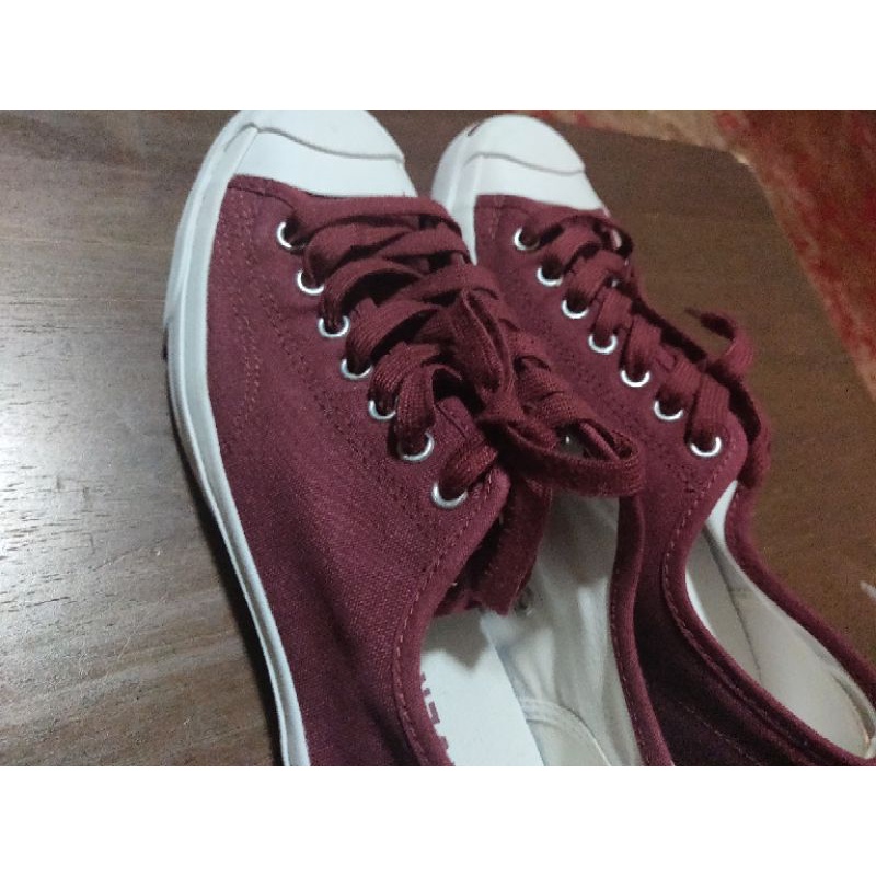 Converse jack purcell on sale maroon