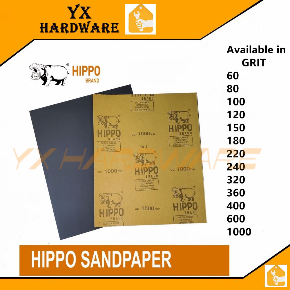 Sand Paper Grit Waterproof Sanding Paper High Quality Abrasive Paper Shopee Philippines