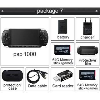 Original PSP refurbished PSP for Sony PSP 1000 game console 16