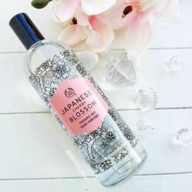 Body Shop Japanese Cherry Blossom Fragrance Mist 100ML VJ9J Shopee Philippines