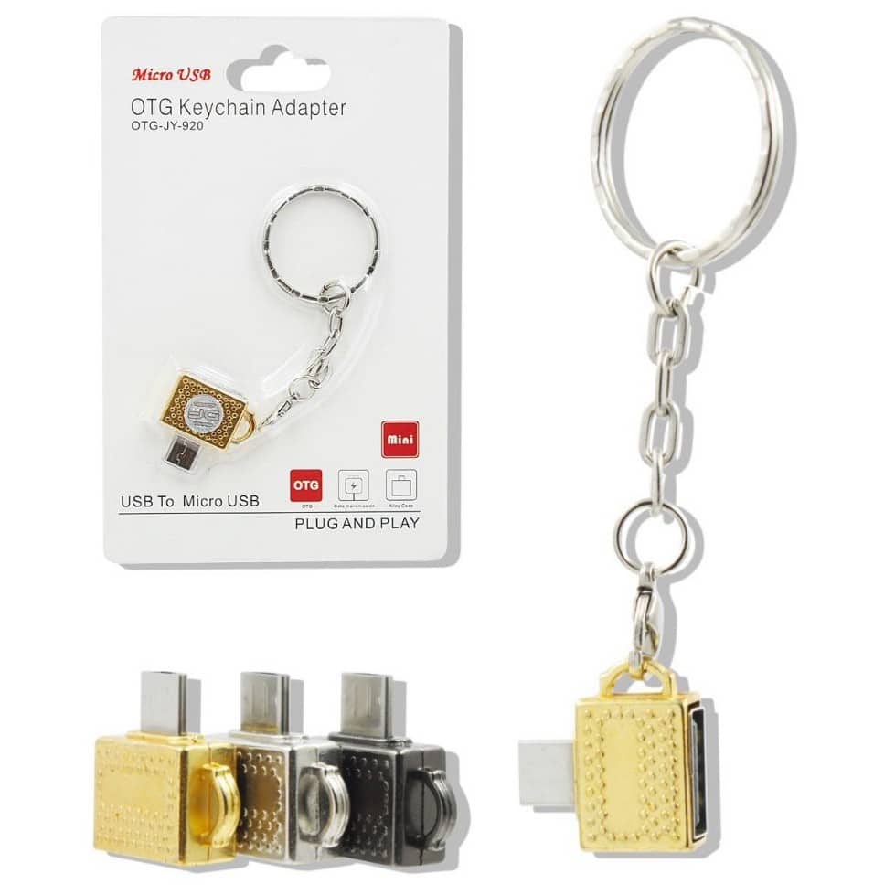 MICRO/TYPEC/IOS USB OTG KEYCHAIN ADAPTER | Shopee Philippines