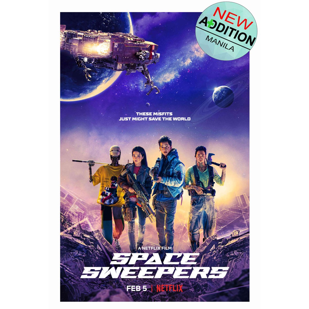SPACE SWEEPERS Large Glossy Poster 33cm x 50cm | Shopee Philippines