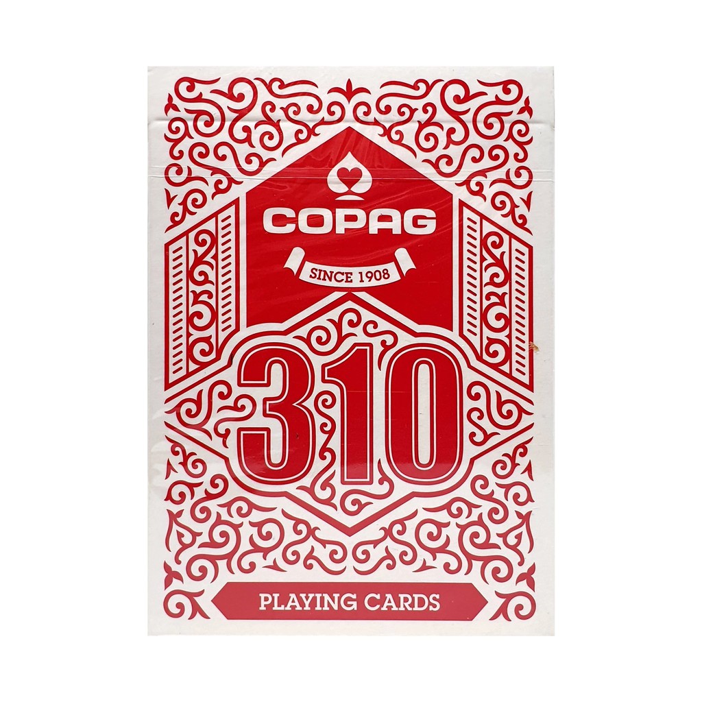 COPAG 310 Slim Line Red (Paper) Playing Cards | Shopee Philippines