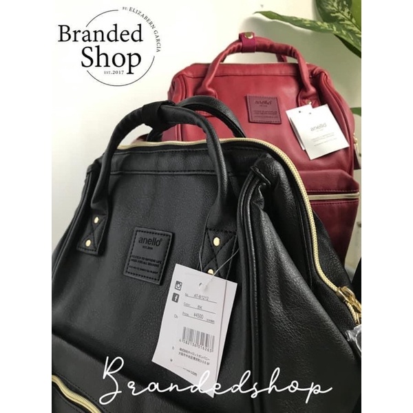 Anello Faux leather Backpack Shopee Philippines