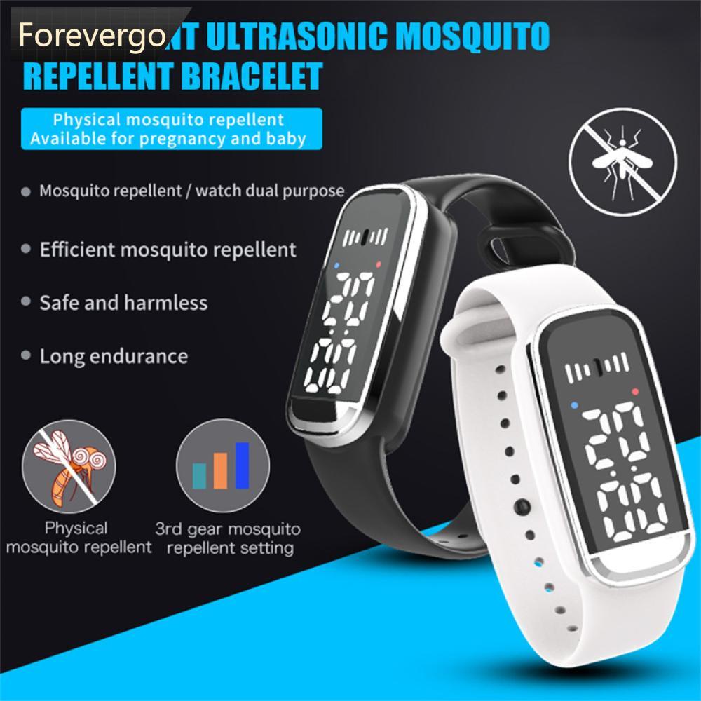 FOREVERGO Ultrasonic Mosquito Repellent Bracelet Imitation Biological